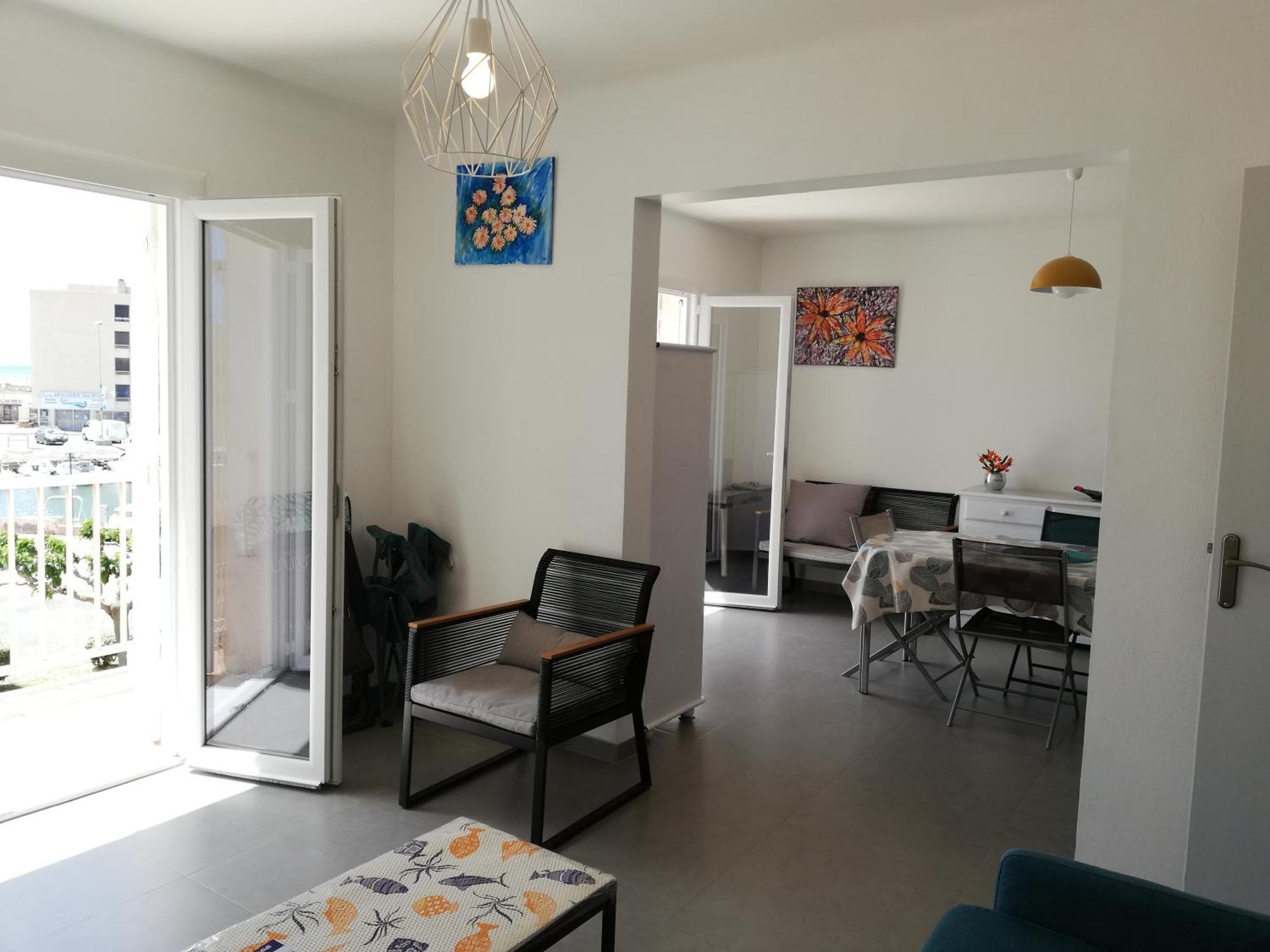 Superbe Avec Vue Sur Et Port, Parking Prive Apartment Saint-Pierre-la-Mer (Aude)